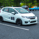 Actual Fit racecar. No back seats. This guy tracks. I want one.